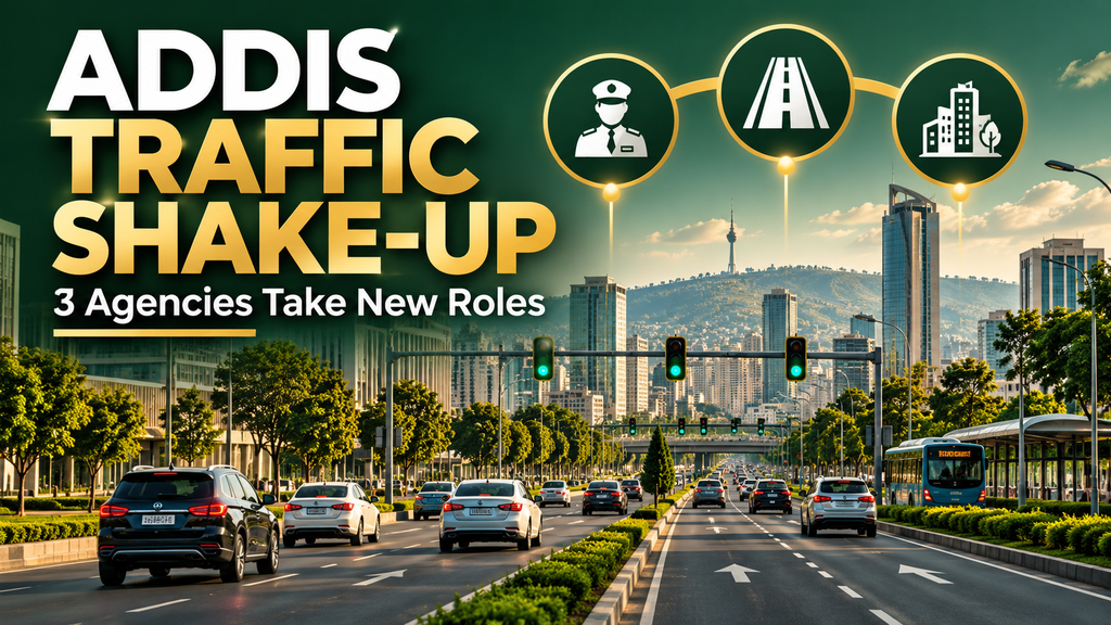 Addis Ababa Redistributes Traffic Management Powers Across Three Municipal Agencies
