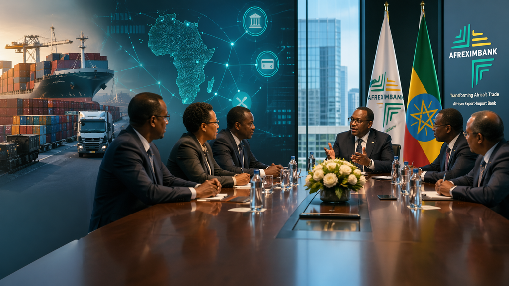 Ethiopia-NBE Talks With African Export-Import Bank Focus on Regional Payments and Economic Resilience