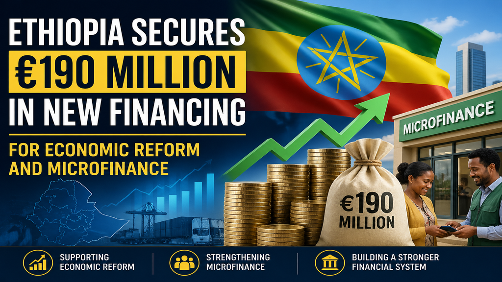 Ethiopia Secures €190 Million for Reform and Microfinance