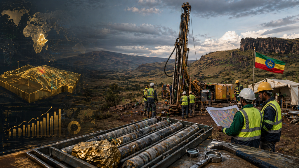 Alecto Advances First Diamond Drilling at Ethiopia Gold Project