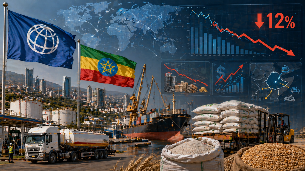 World Bank Commodity Warning Highlights Ethiopia’s Import Cost Exposure