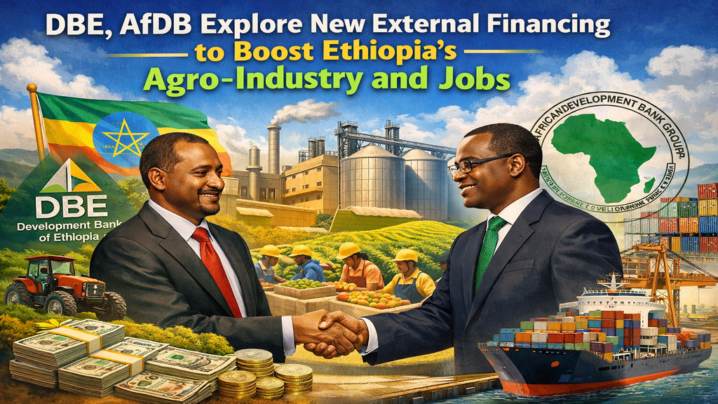 DBE, AfDB Explore New External Financing to Boost Ethiopia’s Agro-Industry and Jobs