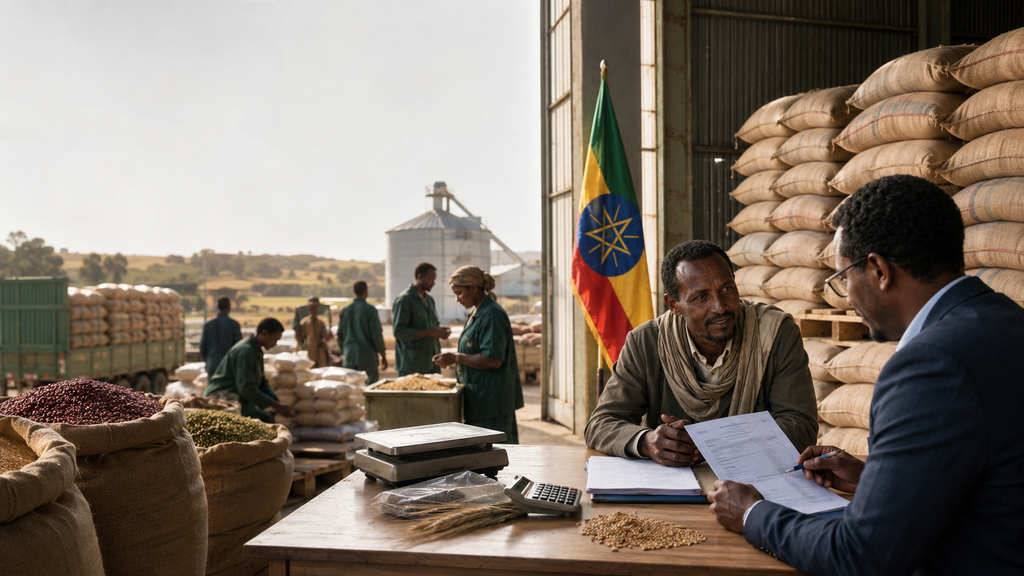 Ethiopia Introduces Warehouse Receipt System to Unlock Crop-Backed Lending