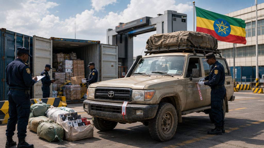 Ethiopia Grants Customs Full Vehicle Seizure Powers in Contraband Crackdown