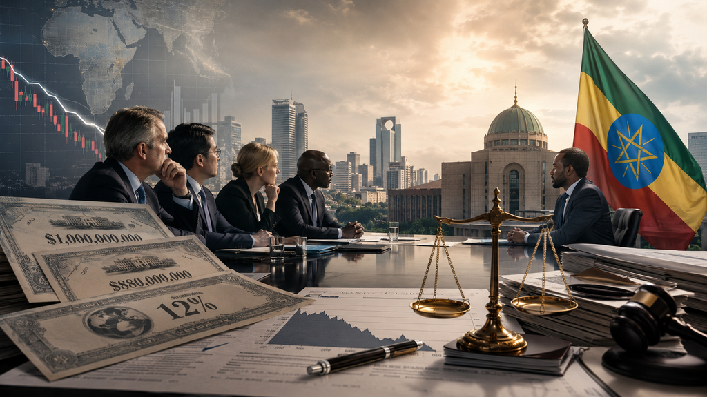 Ethiopia Bondholders Move to Sue After $1bn Restructuring Talks Fail