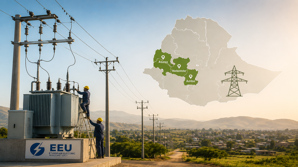 EEU Signs Birr 3bn Grid Upgrade Deal for Western Ethiopia