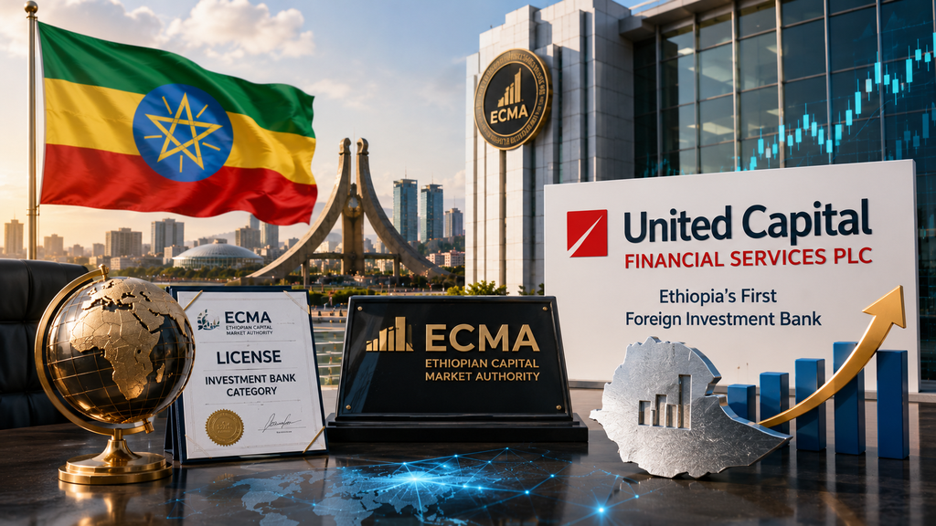 ECMA Licenses Ethiopia’s First Foreign Investment Bank Subsidiary