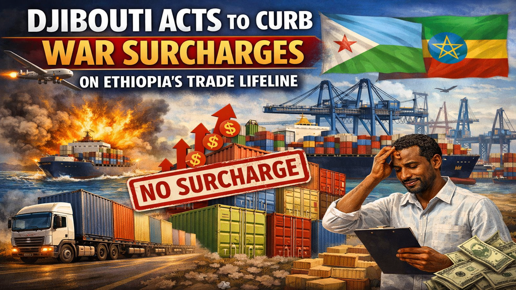 Djibouti Moves to Cap War Surcharges on Ethiopia’s Trade Lifeline