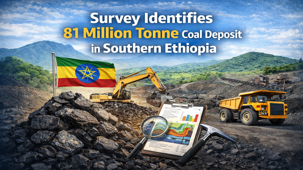 Survey Identifies 81 Million Tonne Coal Deposit in Southern Ethiopia