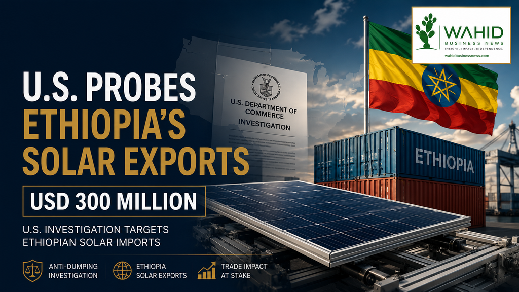 U.S. solar firms petition for probe into Ethiopia-linked panel imports