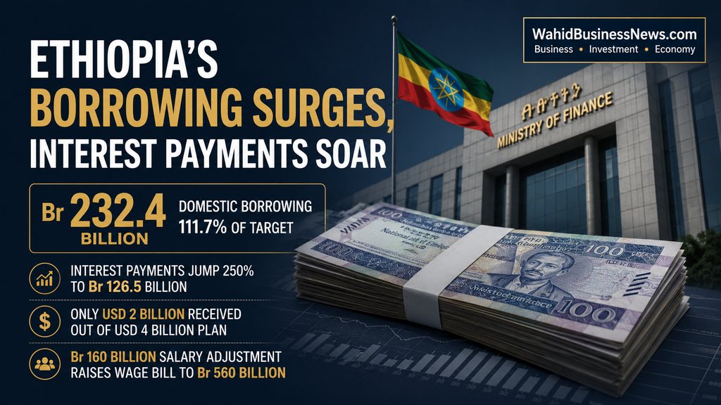 Ethiopia: Budget pressures mount as domestic borrowing overshoots targets