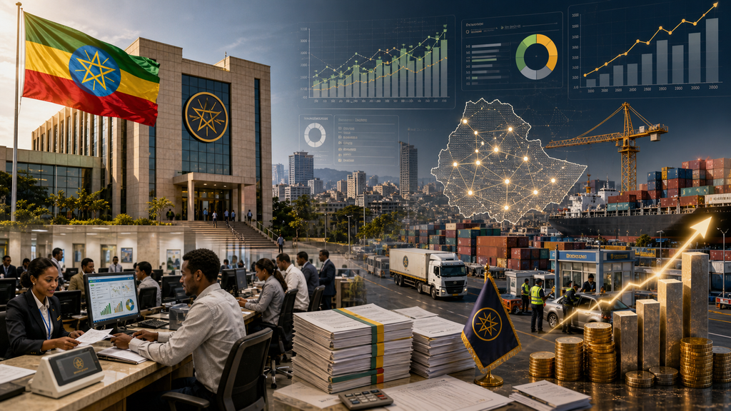 Ethiopia Revenue Hits Br1.1 Trillion as Tax Ratio Gap Persists