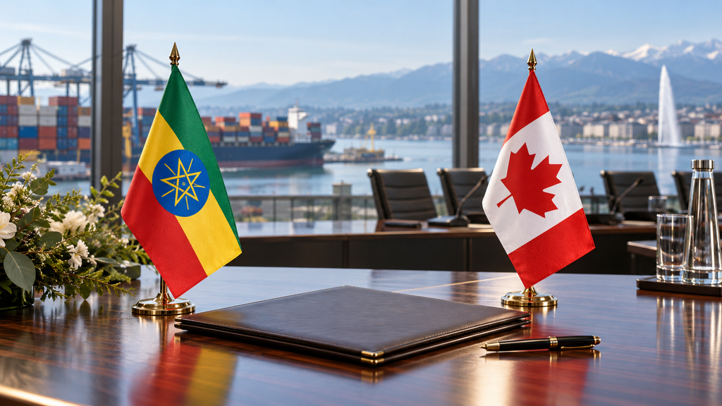 Ethiopia Signs Canada Market-Access Agreement Ahead of November WTO Talks