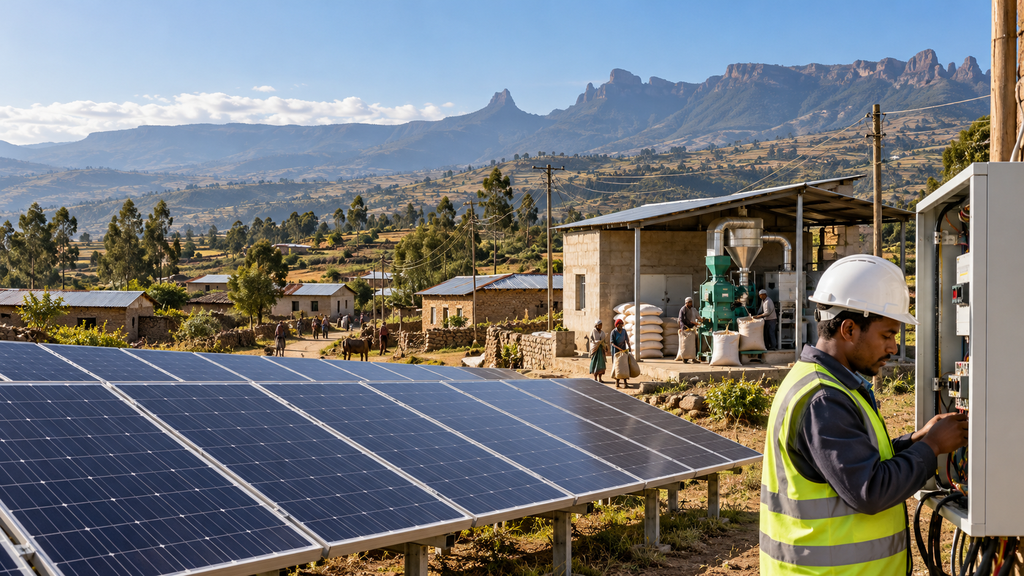 Ethiopia Targets 4.4 Million Off-Grid Household Connections by 2035